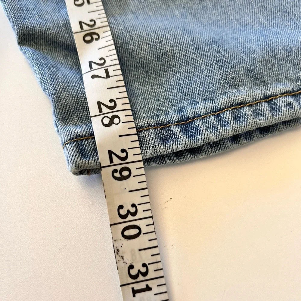 Levis 550‎ Jeans Mens 36x30 Stone Wash Blue Relaxed Fit Denim Pants Casual